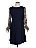 MSK Blue Casual Dress Size L - photo 1