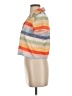 Unbranded Stripes Orange Short Sleeve Blouse Size S (estimated) - photo 5