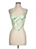 Nia 100% Polyester Green Sleeveless Blouse Size L - photo 1