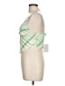 Nia 100% Polyester Green Sleeveless Blouse Size L - photo 5