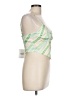 Nia 100% Polyester Green Sleeveless Blouse Size L - photo 4