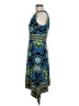 Wisp Paisley Blue Cocktail Dress Size 8 Petite - photo 5