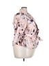 Alex Evenings Pink 3/4 Sleeve Blouse Size 3X - photo 4
