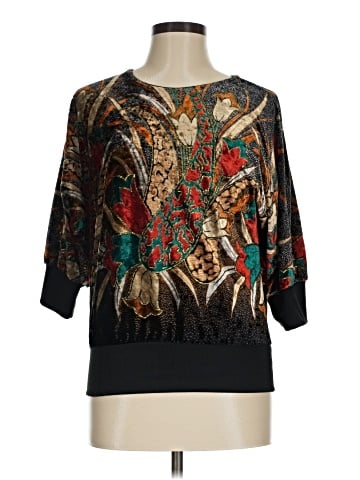 Western Connection 3/4 Sleeve Blouse (view 1)