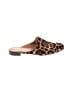 Stuart Weitzman Animal Print Brown Tan Mule/Clog Size 7 1/2 - photo 1