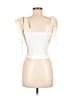 Unbranded Ivory Sleeveless Top Size M - photo 2