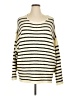 Promesa U.S.A. Stripes Ivory Pullover Sweater Size XL - photo 1