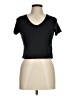 Olivia Rae Black Short Sleeve Top Size M - photo 1