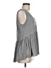 t.la Gray Sleeveless Top Size M - photo 4