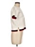 Zara Ivory Short Sleeve Top Size M - photo 4