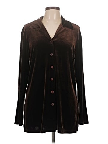 Impressions Long Sleeve Blouse (view 1)