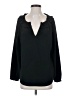 J.Crew 100% Polyester Black 3/4 Sleeve Blouse Size S - photo 1