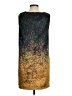 Mcginn Graphic Gold Cocktail Dress Size 4 - photo 2