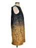 Mcginn Graphic Gold Cocktail Dress Size 4 - photo 4