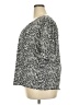 Notations Animal Print Silver 3/4 Sleeve T-Shirt Size 2X - photo 5