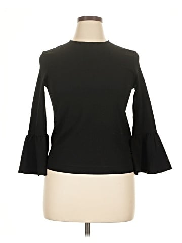 Ganni 3/4 Sleeve Top (view 1)