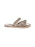 Unbranded Silver Tan Sandals Size EU 36 - photo 1
