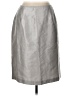 Rafaella Metallic Silver Formal Skirt Size 10 - photo 1