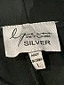 Lynn Ritchie Silver Solid Black Active Pants Size L - photo 7