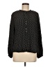 J.Crew 100% Viscose Polka Dots Black Long Sleeve Blouse Size M - photo 1