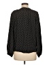 J.Crew 100% Viscose Polka Dots Black Long Sleeve Blouse Size M - photo 2