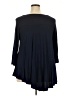 Green Envelope Black 3/4 Sleeve Top Size 2X - photo 2