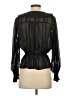 Sam Edelman 100% Polyester Black Long Sleeve Blouse Size S - photo 2