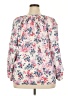 Gap Floral Pink 3/4 Sleeve Blouse Size XXL - photo 2