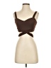 Shein Brown Tank Top Size 4 - photo 1