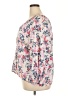 Gap Floral Pink 3/4 Sleeve Blouse Size XXL - photo 5
