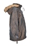 Izzue 100% Polyester Gray Brown Snow Jacket Size L - photo 4
