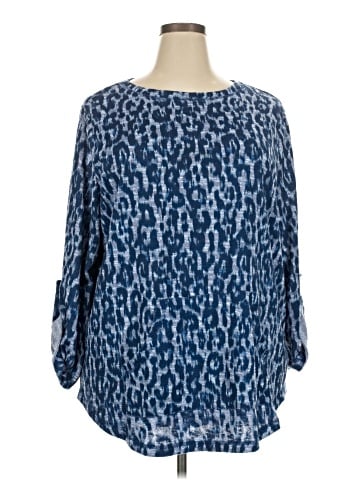 Ruby Rd. 3/4 Sleeve Blouse (view 1)