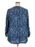 Ruby Rd. 100% Polyester Blue 3/4 Sleeve Blouse Size 2X - photo 2