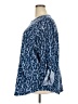 Ruby Rd. 100% Polyester Blue 3/4 Sleeve Blouse Size 2X - photo 5