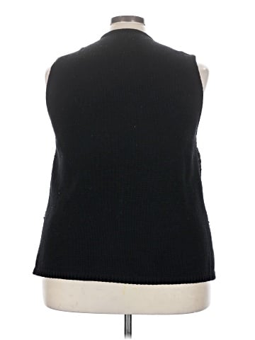 Adrianna Papell Faux Fur Vest (view 2)