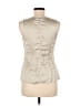 MiMI & DOTTIE Silver Sleeveless Blouse Size M - photo 2