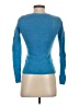 Stella Animal Print Blue Pullover Sweater Size S - photo 2
