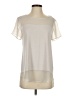 Premise Studio Ivory Short Sleeve Blouse Size S - photo 1