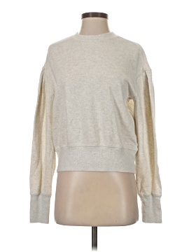 Madewell Double-Faced Puff-Sleeve Sweatshirt (view 1)