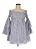 LUXE Blue Casual Dress Size M - photo 1