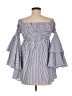 LUXE Blue Casual Dress Size M - photo 2
