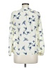 face n face Print Ivory Long Sleeve Blouse Size M - photo 2