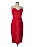 BCBGMAXAZRIA 100% Polyester Red Cocktail Dress Size 12 - photo 1