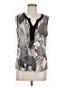 Naif Gray Sleeveless Top Size M - photo 1