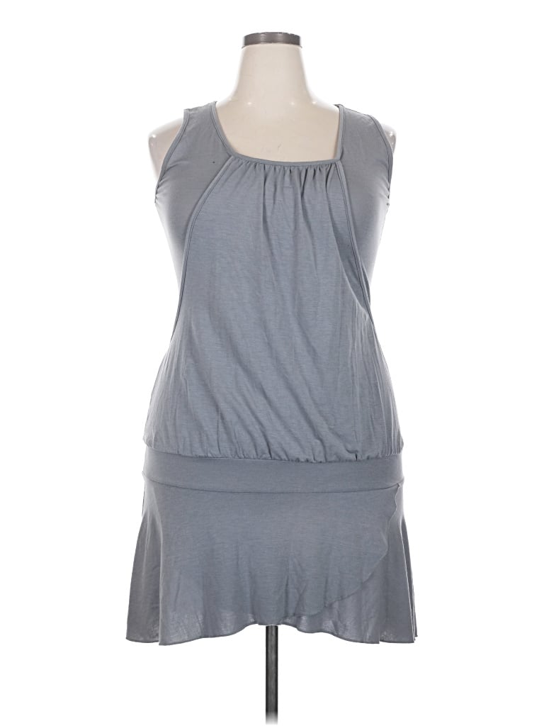 Pre-owned No Boundaries Casual Dress In Gray