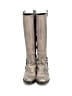 Gucci 100% Leather Tan Gray Boots Size 5 - photo 2