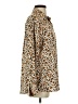 Jak & Rae Animal Print Brown Long Sleeve Blouse Size XS - photo 4