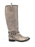 Gucci 100% Leather Tan Gray Boots Size 5 - photo 1