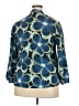 Unbranded Blue 3/4 Sleeve Blouse Size XXL - photo 2