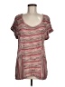 Ella Moss Red Short Sleeve T-Shirt Size M - photo 1